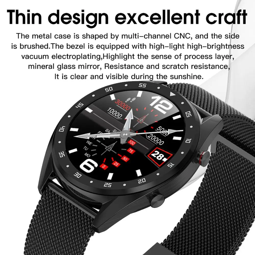 LEMDIOE, профессиональные спортивные bluetooth Смарт-часы для мужчин, ip68, водонепроницаемые ЭКГ ppg умные часы для android, huawei, ios
