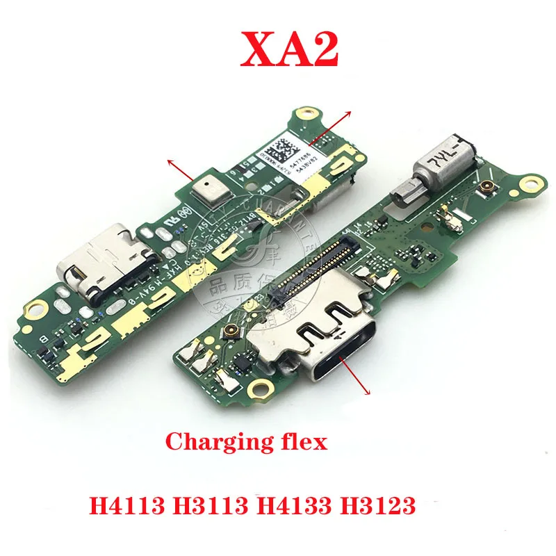 

For Sony Xperia XA2 H4113 H3113 H4133 H3123 USB tail plug charging small board microphone small board antenna port