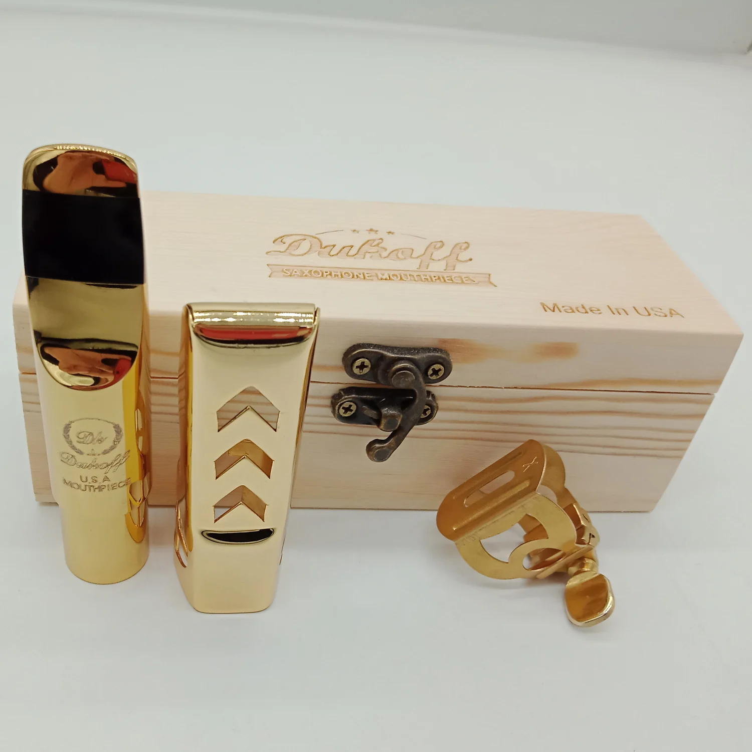 

Профессиональный тенор сопрано альт-саксофон металлические мундштуки Позолоченные взрослые саксофоны аксессуары Размер 5 6 7 8 9