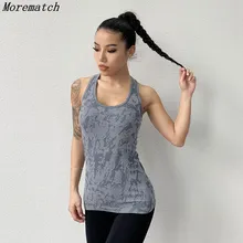 Без рукавов дышащий Быстросохнущий женский топ на бретелях Спорт на открытом воздухе, Фитнес Бег Тонкий Средний-длинный нейлон спандекс Йога рубашка жилет