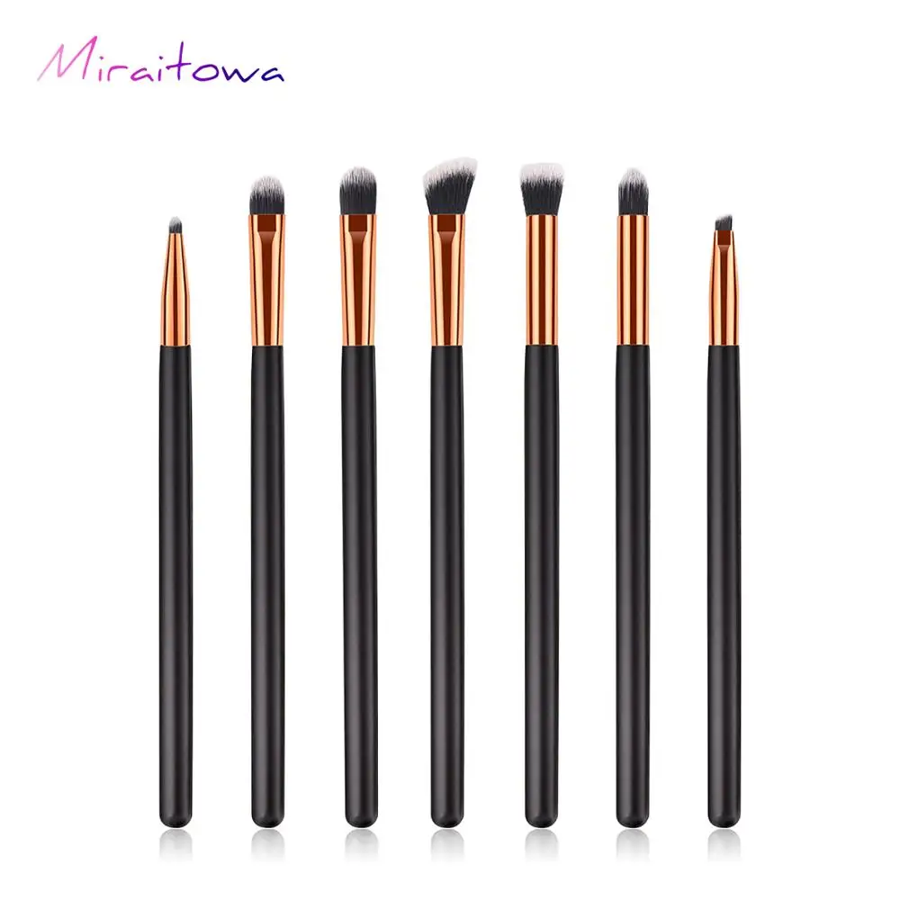 Makeup Brushes Set Eye Shadow Blending Eyeliner Eyelash Eyebrow Make up Brushes Professional Eyeshadow Brush - Handle Color: T-07-052