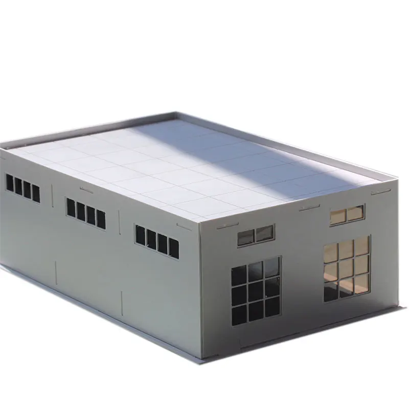  miniature Tank Warehouse Warehouse Workshop Sand table model Pendant Plastic assembly 1:150/100/87/