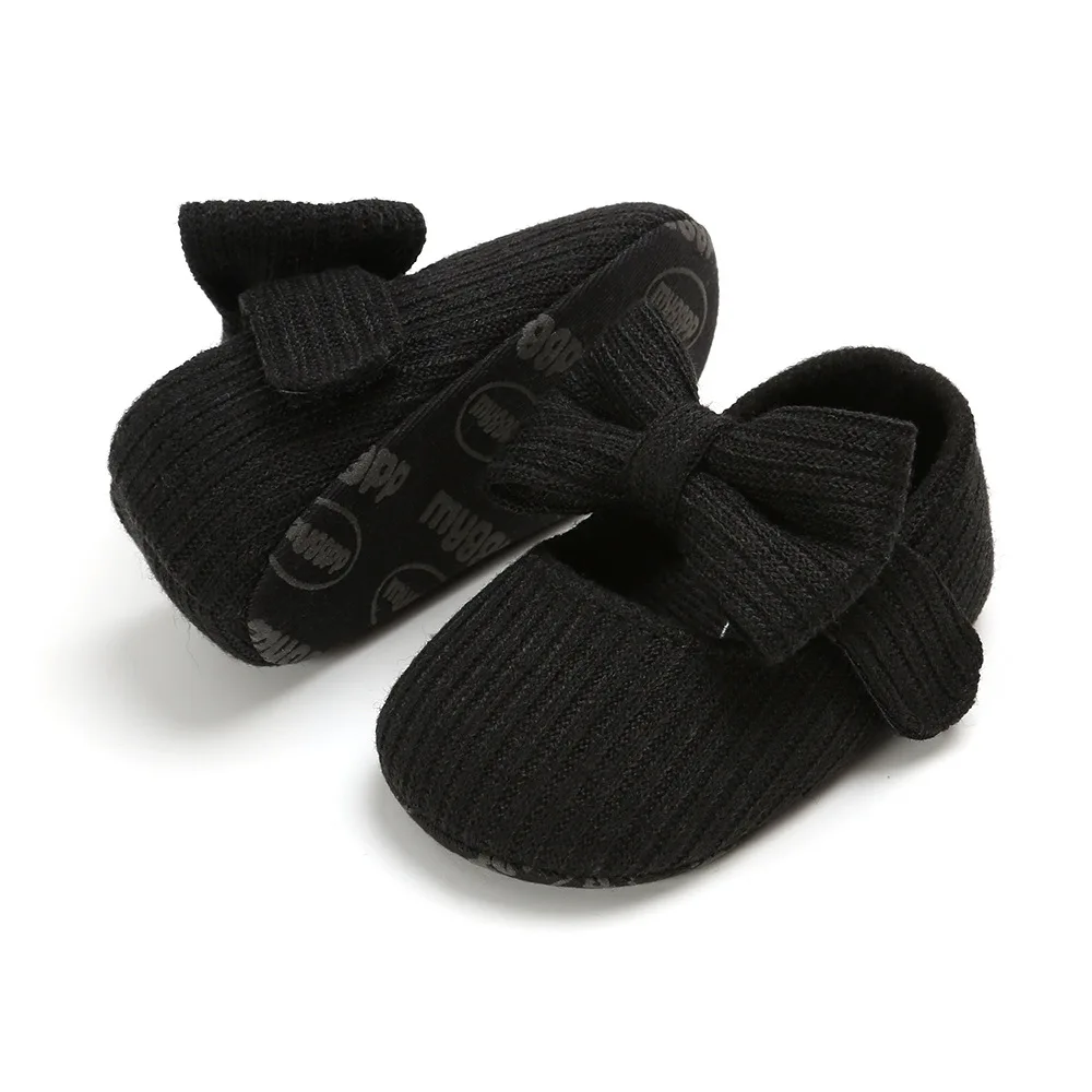 Spring And Autumn 0-1 Year Old Woolen Bow Baby Princess Shoes Toddler Baby Newborn Shoes Girl 6To 12 Month Infant Little Girls Spring And Autumn 0-1 Year Old Woolen Bow Baby Princess Shoes Toddler Baby Newborn Shoes Girl 6To 12 Month Infant Little Girls