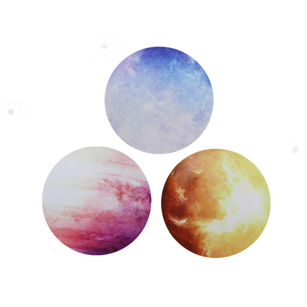 Computer Mouse Pad Venus Moon Jupiter Celestial Body Pattern