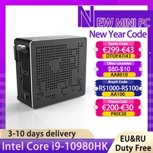 2021 neueste Intel Core i9 10980HK 10880H i7 10750H Mini PC 2 Lans Win10/11 2 * DDR4 2 * NVMe Gaming Desktop Computer 4K DP HDMI 2,0