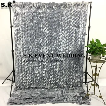 

Nice Looking Taffeta Embroidery Backdrops,Party Wedding Photo Booth Backdrop Decoration Panel Curtain Drapes