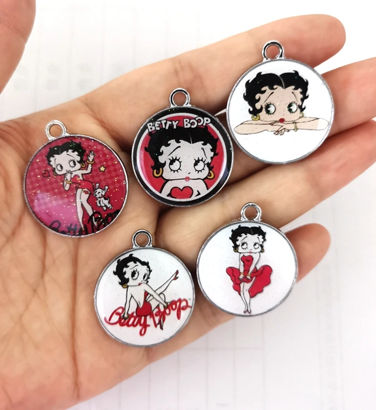 20 шт. металлические подвески Бетти девочка|charm pendant diy|charm pendantmetal charm pendants |