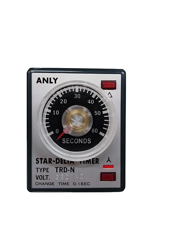 

ANLY TRD-N motor start time limit relay star delta starter