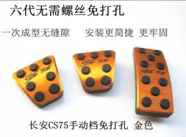 Roewe RX5 педаль дроссельной заслонки внутренняя отделка модифицированное противоскользящее отверстие Пробивное Roewe RX5 специальный автомобиль для специального использования педаль тормоза