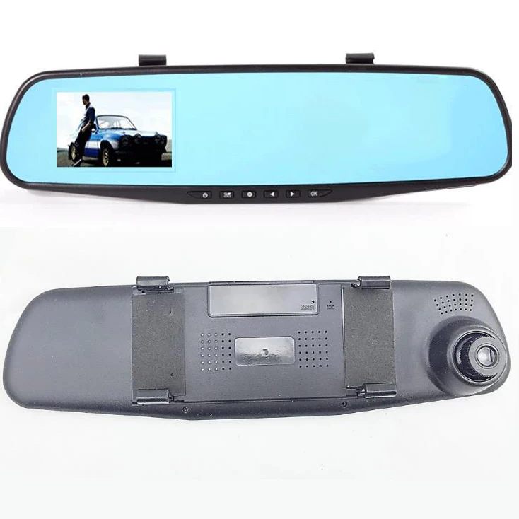 Зеркало Dvr с камерой заднего вида Dash камера Автомобильный видеорегистратор, радар-детектор Внешняя камера Dashcam Hd 1920x1080 ADAS Voiture