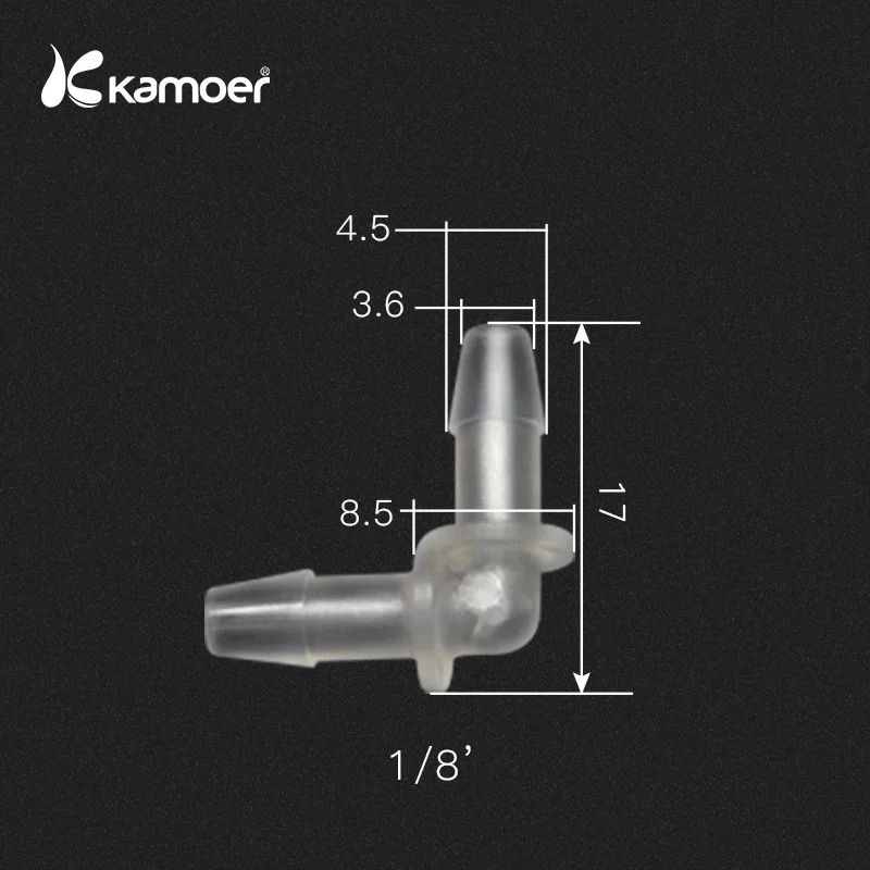 Kamoer bomba peristatica L tipo de tubo manguera conector de tubo из силикона de Linker conector de tubo - Цвет: 1-8