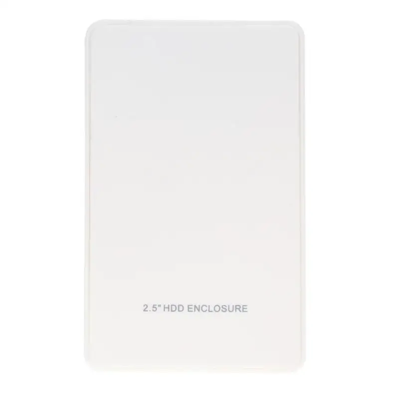 2,5 дюймов USB 2,0 SATA HDD Box Жесткий диск SSD чехол 2,5 ''SATA коробка для жесткого диска внешний корпус жесткого диска чехол