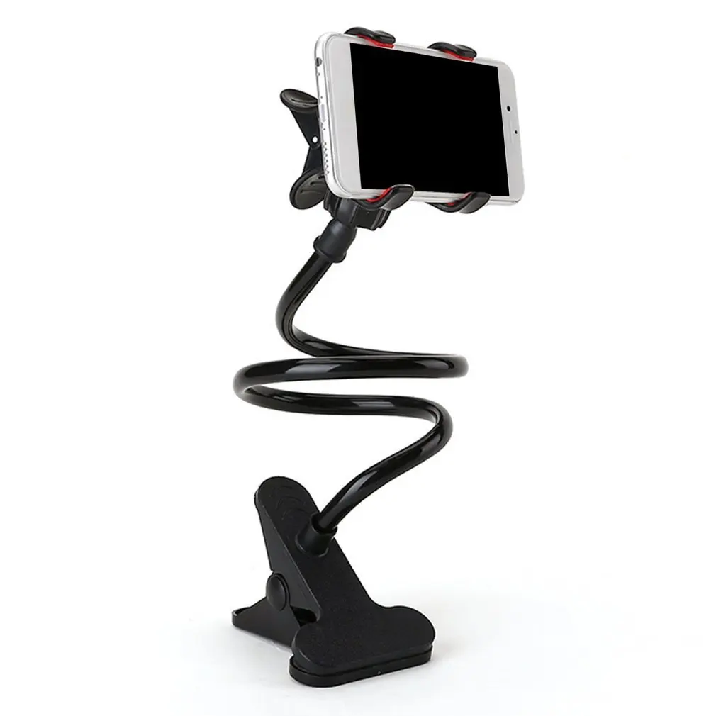 Universal Mobile Phone Holder Flexible Clip Lazy Holder Home Bed Desktop Mount Bracket Smartphone Stand For CellPhone Support best mobile holder for car Holders & Stands