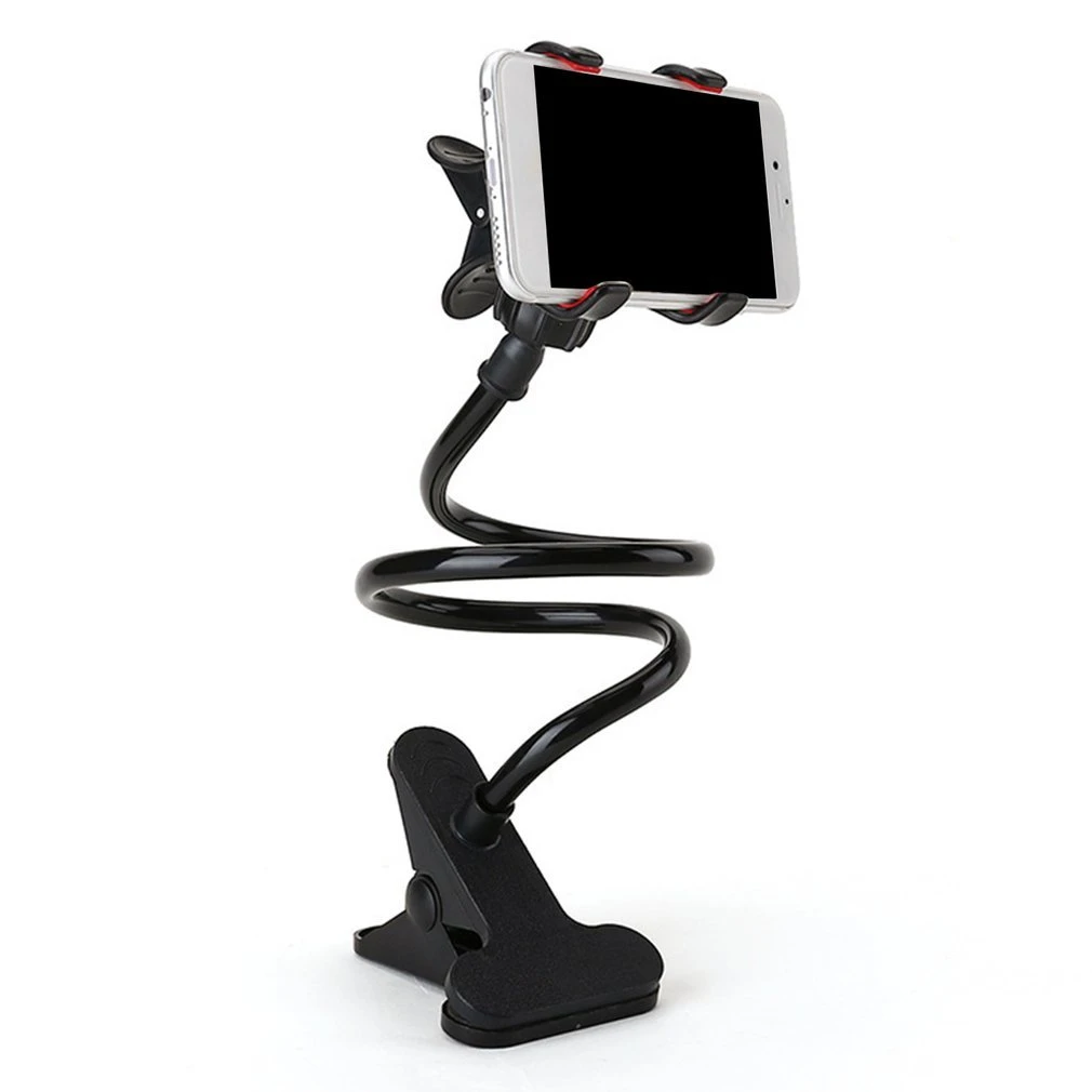 Universal Mobile Phone Holder Flexible Clip Lazy Holder Home Bed Desktop Mount Bracket Smartphone Stand For CellPhone Support best mobile holder for car