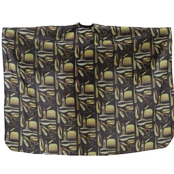Günstige 30 Farbe Friseur Salon Barber Cape Wasserdichte Tuch Haar Styling Werkzeuge Haar Capes Gold Leopard Haar Kleid Friseursalon Cape