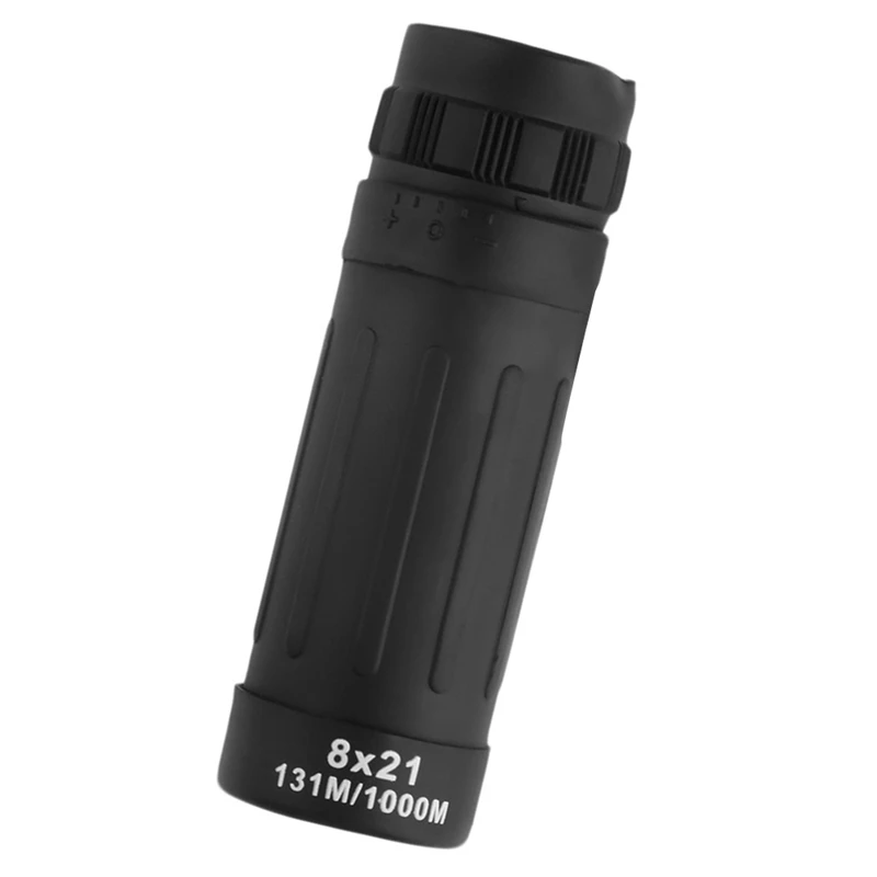 New-8x21 HD Optical Monocular Waterproof Mini Portable Focus Telescope Zoomable 10X Scope