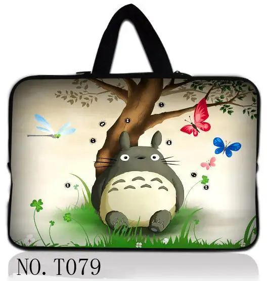 Totoro Laptop Bag For Macbook Air Pro Retina 13&quot 15&quot Protective Sleeve Case Travel Carrying Tablet Cover 13 15 Inch | Компьютеры и