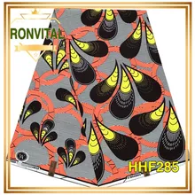 Женское платье DIY африканская печатная ткань ronvital восковая ткань высокого качества хлопок Материал DIY ткани 6 ярдов/партия