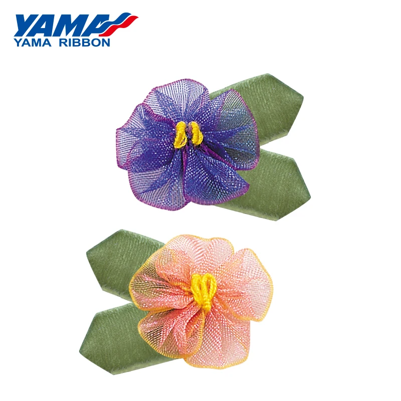 

YAMA Foliage Flower Diameter 20mm±3mm Leaf 32mm±3mm 200pcs/bag Satin Ribbon Fashion Decoration
