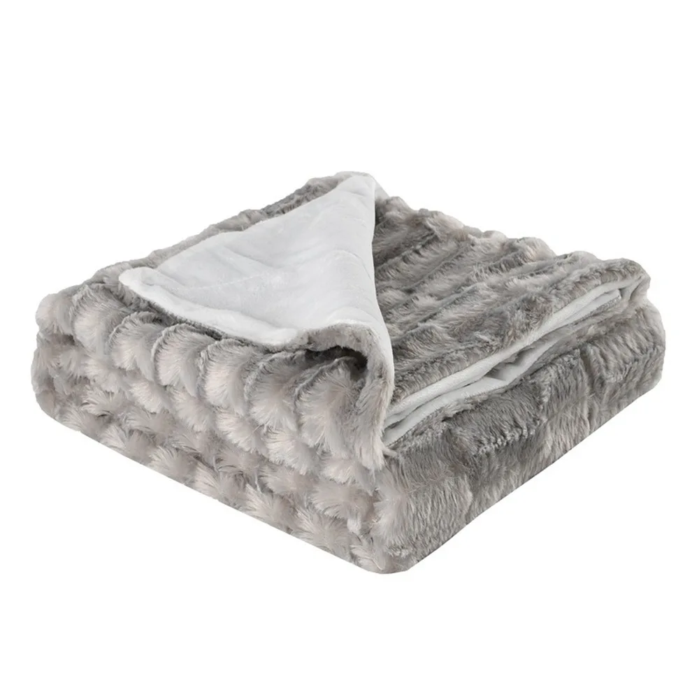 Одеяло из искусственного меха на осень и зиму, супер мягкое теплое пушистое плюшевое одеяло, покрывало для кровати, дивана, ворса, одеяло s для офиса, дома