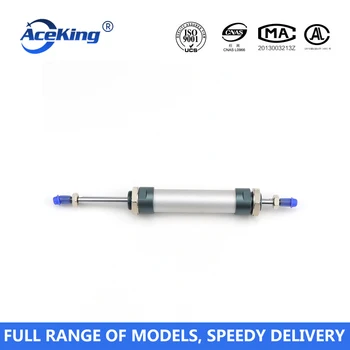 

Двухголовочный цилиндр из алюминиевого сплава MALD63 * 25x50x75x100x125x150x175 двухосный Регулируемый мини-цилиндр/с магнитным