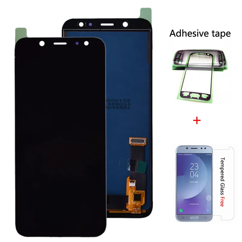Для Samsung Galaxy A6 A600 ЖК дисплей с кодирующий преобразователь сенсорного экрана в