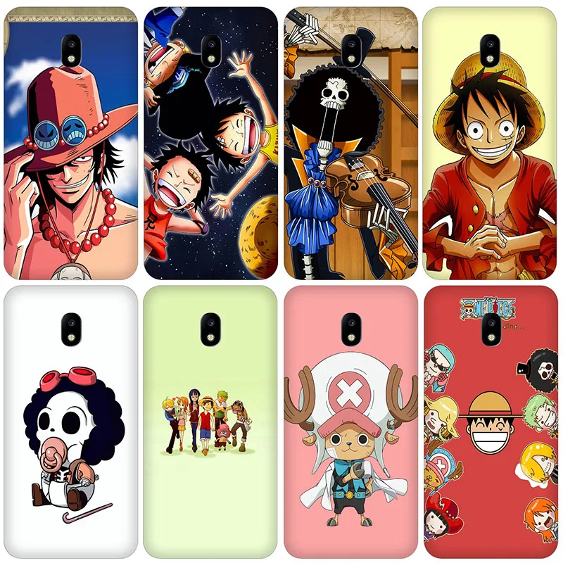 Аниме One Piece Luffy Law Chopper мягкие чехлы для Samsung Galaxy A5 A10 A40 J3 J5 J6 2016 2017 2018 S7 S8 S9 S10 Plus Note 8 |