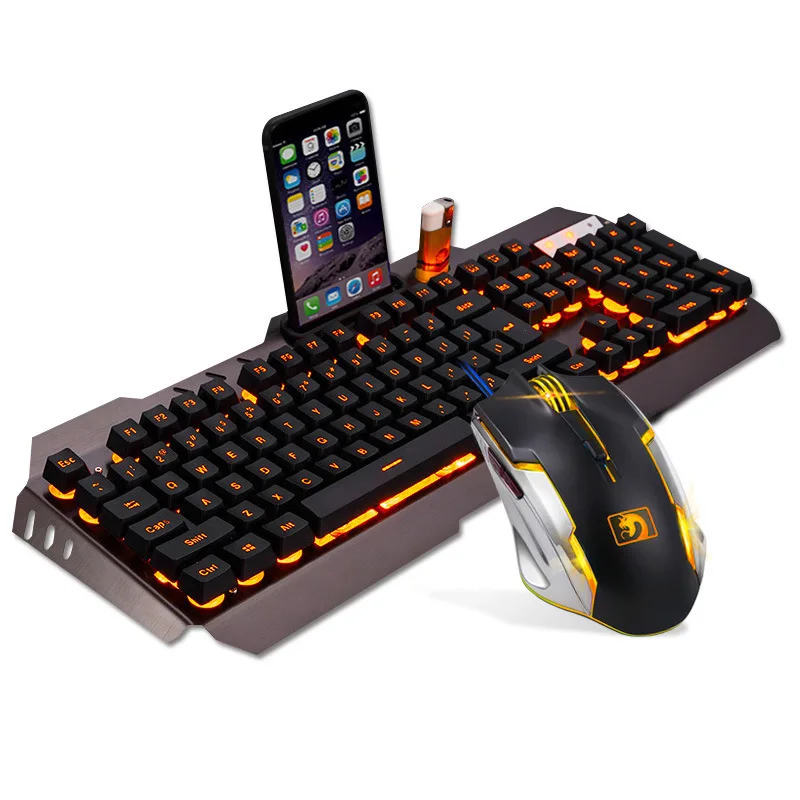 

Technology Mamba Snake Mad Machinery Handfeel Keyboard And Mouse Set Gaming Laptop Desktop PC Wired Mouse And Keyboard