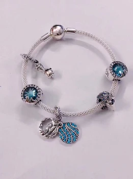 

Ajax 925 Sterling Silver Bracelets For Women Elegant Style String Beads Bracelet Fit Charm Bracelet Women Jewelry DIY