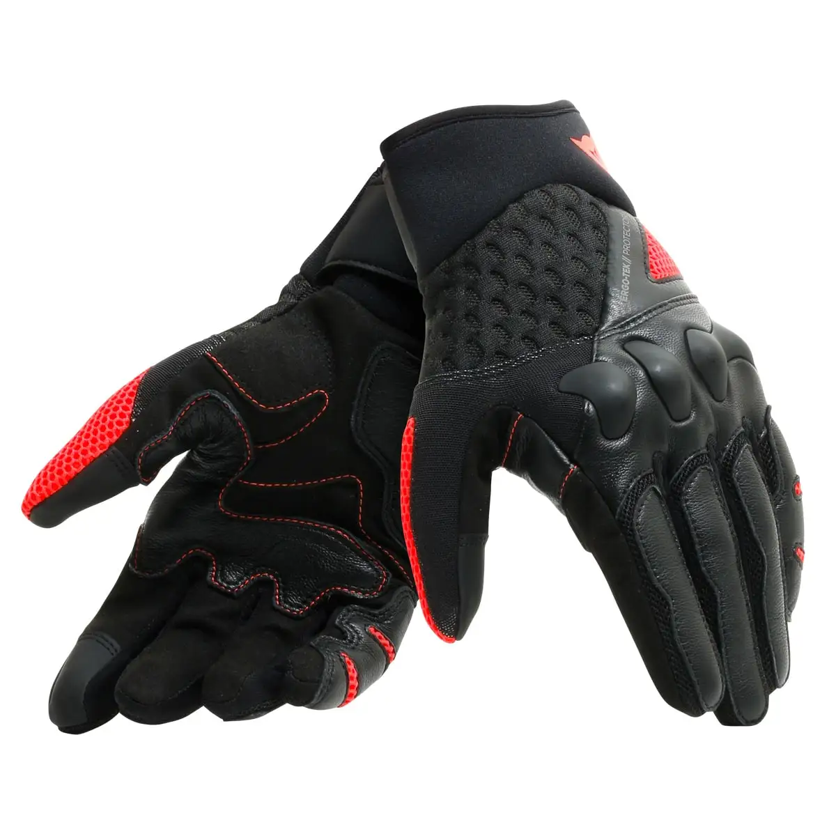 Motoperchatki Dainese X-MOTO black and red | Автомобили и мотоциклы