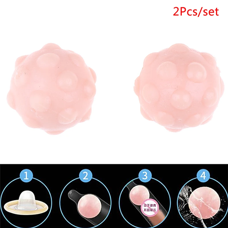 Penis Condom With Beads Vibrator Sex Toy For Adult Extension Extender Vibrator Enlarger Erection Enhance Reusable