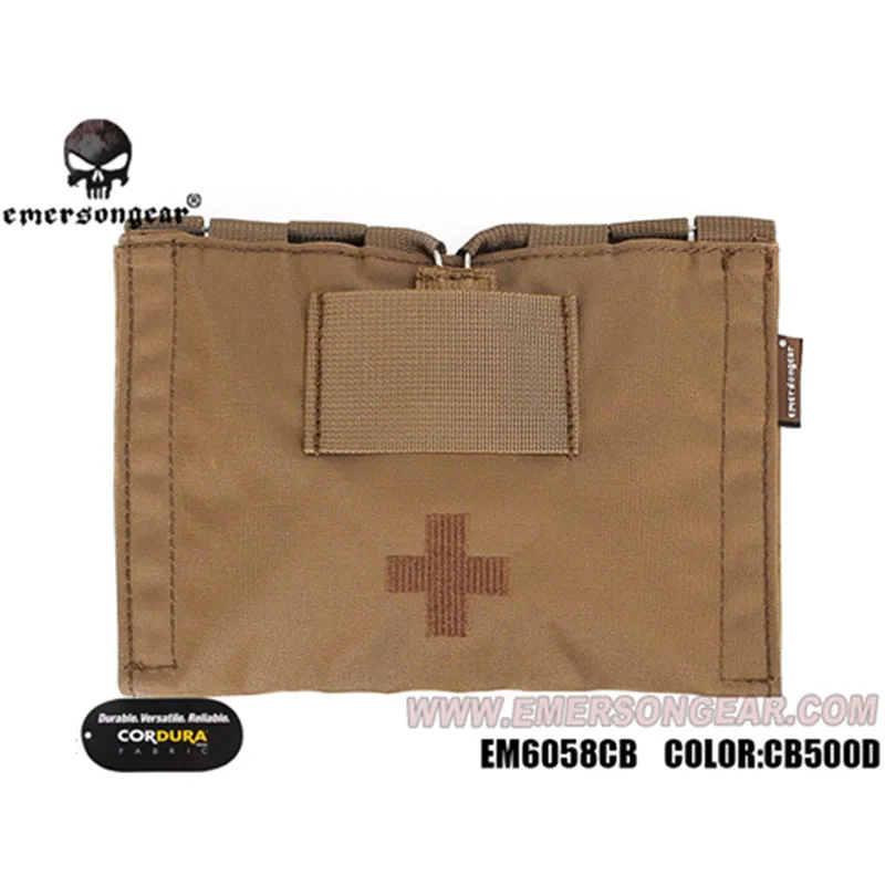 Emerson gear Emerson LBT9022 тактическое модульное облегченное(легковесное) разгрузочное снаряжение медицинский комплект сумка первой помощи страйкбол охотничье снаряжение - Цвет: CB