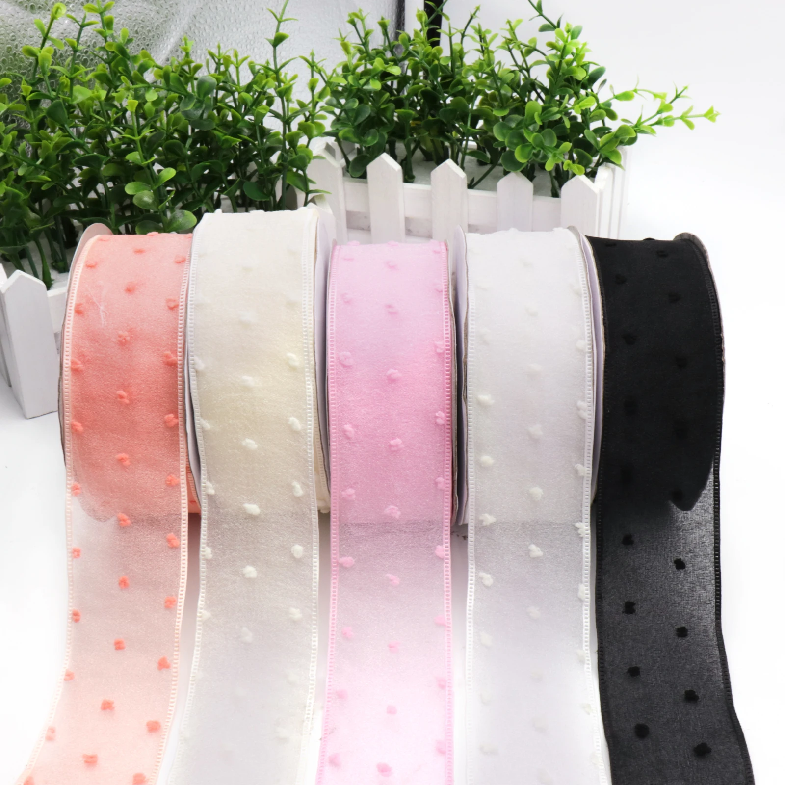 Butterfly Wine Glass Card Bride Stickers Organza Ribbon Artificial Pearls Beads Chain For Wedding Birthday Party Decoration