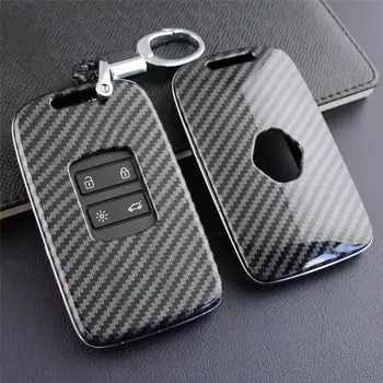 

Key Case Fob Bag Holder ABS Hard Shell Cover Parts Fit For Renault Koleos 2017-2019 Kadjar Megane Key Case Cover Car Accessories