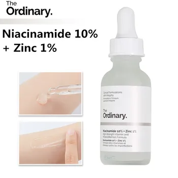 

The Ordinary Niacinamide 10% + Zinc 1% Face Serum Whitening Moisturizing Shrink Pores Oil Control Facial Essence Skin Care 30ml