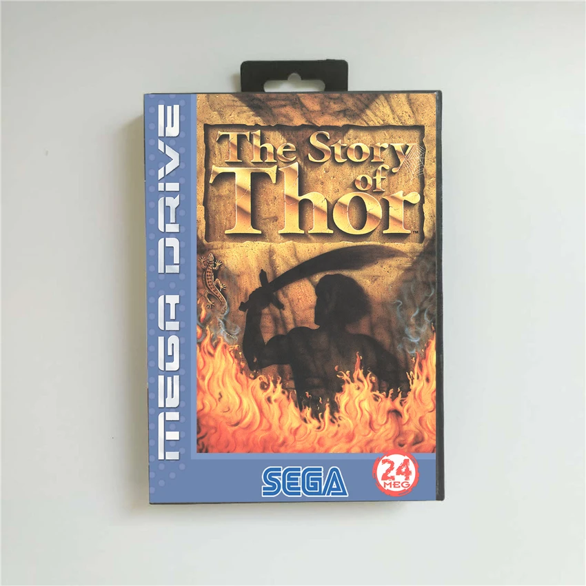 The Story of Thor (экономия батареи)-чехол для ЕС в розничной упаковке 16 бит игровая карта