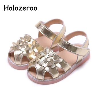 

Summer 2020 Kids Flower Beach Sandals Children White Princess Sandals Baby Girls Brand Sandals Toddler Fashion Dress Shoes New