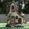 Mystic Gnome Fairy House Figurine Outdoor Decor Garden House Statues, Waterproof and Durable, for Balcony, Flower Bed ► Photo 2/6