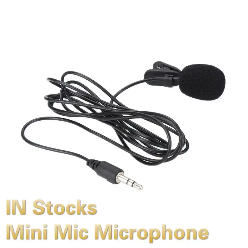 portable lapel microphone and speaker