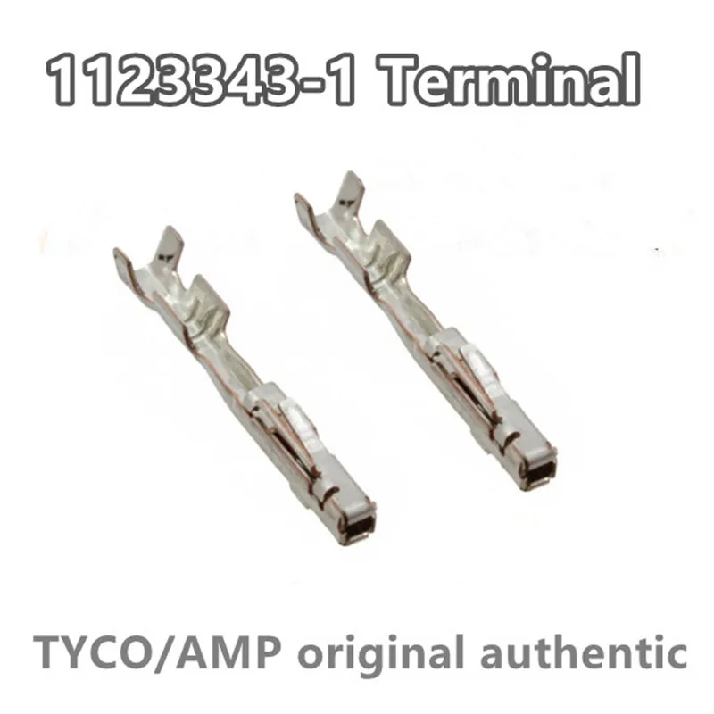 10/100/500 ~ 2000Pcs Lotto 1123343-1 Pin A Crimpare Femmina Automatico Terminale A Filo Allentato Per Connettore Amp Tyco 1376352-1 Originale Importat