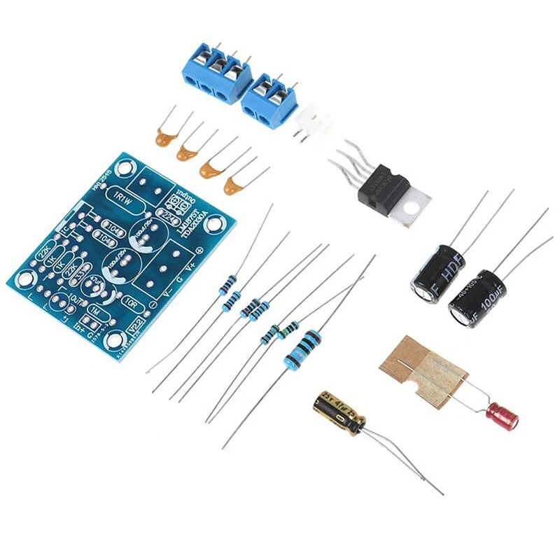 Taidacent 5 Pcs LM1875T Audio Amplifier Circuit Mono Fever Audio Amplifier Board 20W Speaker Amp DIY Mono Audio Amplifier Kit