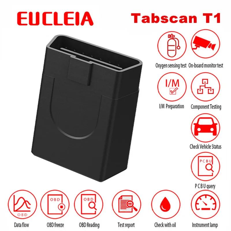 

Tabscan T1 Bluetooth OBDII Scan Tool for Android Portable Smart Diagnostic Box