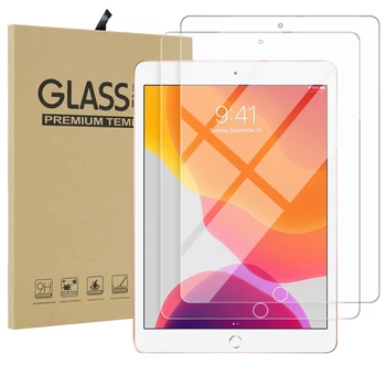 

5 Pcs Tempered Glass Tablet Screen Protector For Apple iPad 7th 10.2 2019 inches 9H Clear Tablet Protective Film Anti-scratch