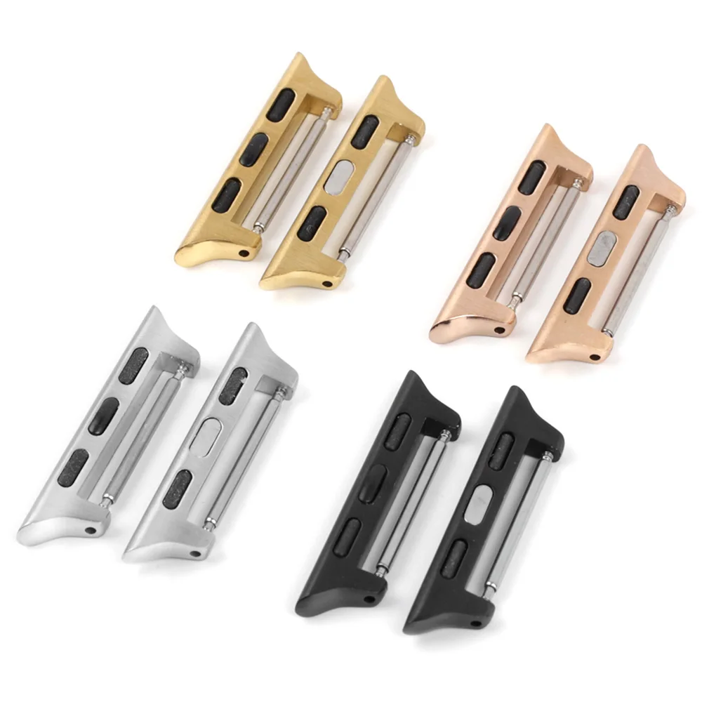 Watch Band Adapter Apple Iwatch Connector 1 Stainless Steel Adapter