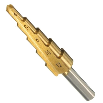 

SHGO HOT-HSS drill Step drill Tapered Titanium for drill screwdriver
