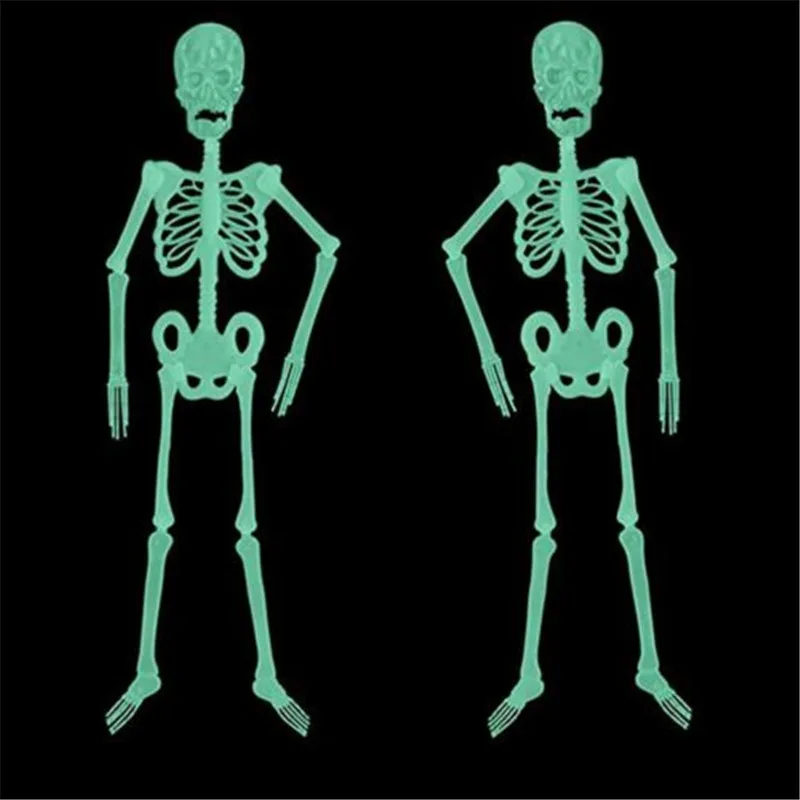 150 см Хэллоуин светящийся подвесной Скелет страшные реквизиты уличные украшения