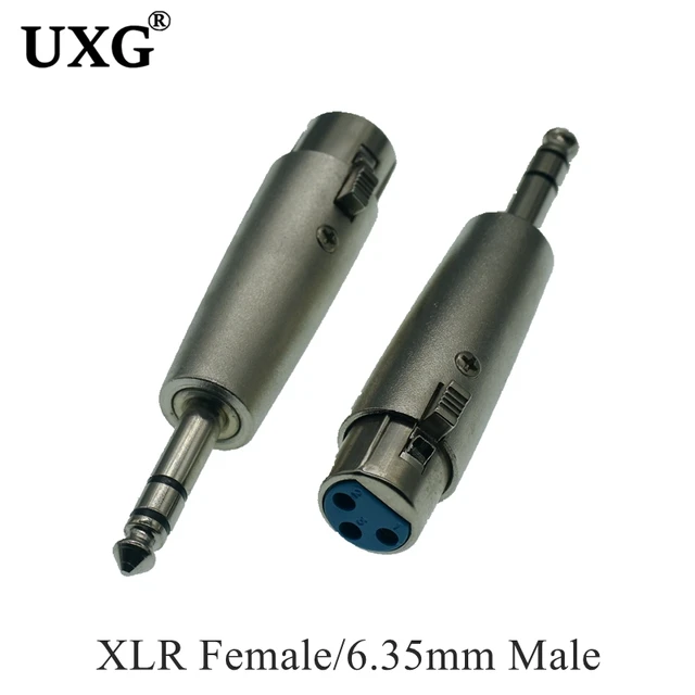 XLR Adapter, AUX Jack, 6.35 mm Stereo Male to XLR Female, Electronic  accessories wholesaler with top brands