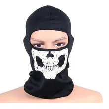 Шапочки мотоциклетные маска для лица с призрачным черепом спортивные теплые лыжные шапки для езды на велосипеде и велосипеде теплые Балаклавы для шеи шарф маска для всего лица