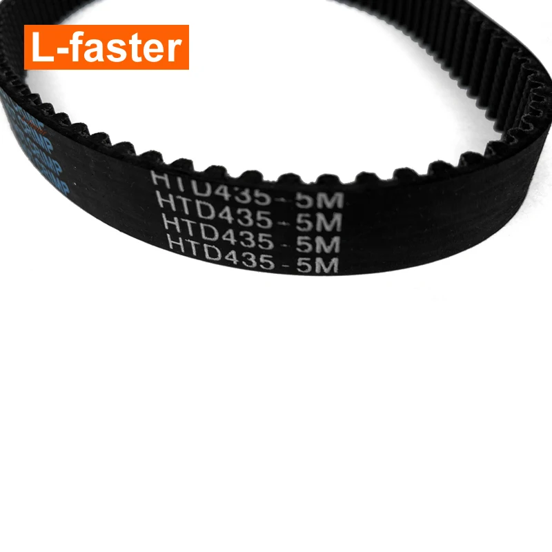 전기 스케이트보드 395mm 435mm HTD-5M 벨트 15mm 폭 HTD435-5M 스트랩 교체 부품 마운틴 보드 변환 키트용