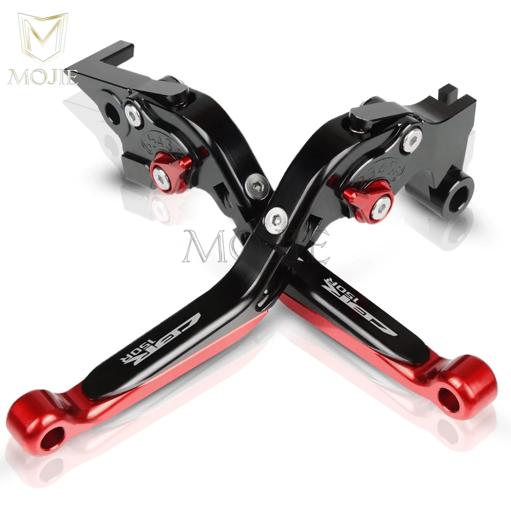 Аксессуары для мотоциклов ЧПУ сцепные рычаги для Honda CBR150R CBR 150R CBR 150 R 2011- сцепные рычаги - Цвет: Black Red
